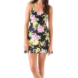 Thayer floral silk dress - size P